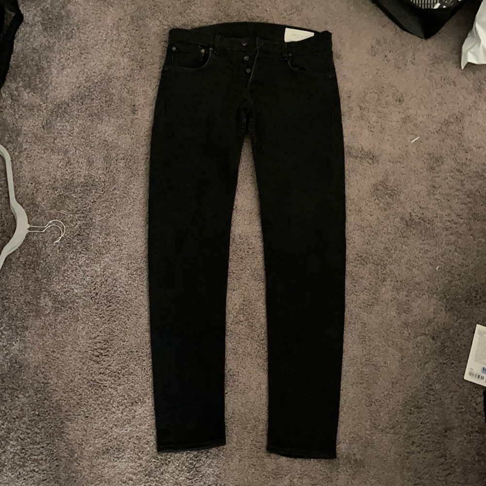Allsaints Black extra slim jeans